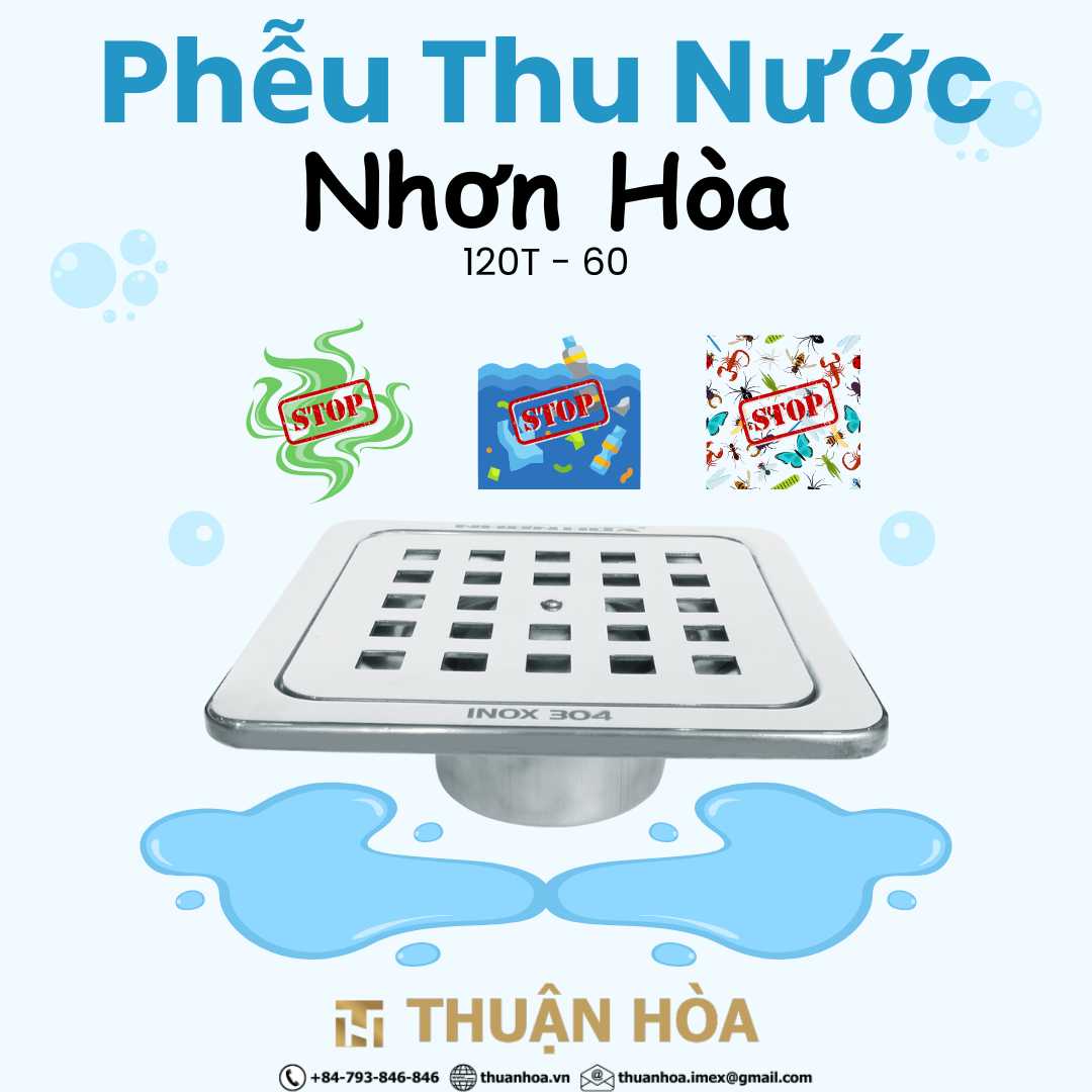 PHỄU THOÁT SÀN 120T-60